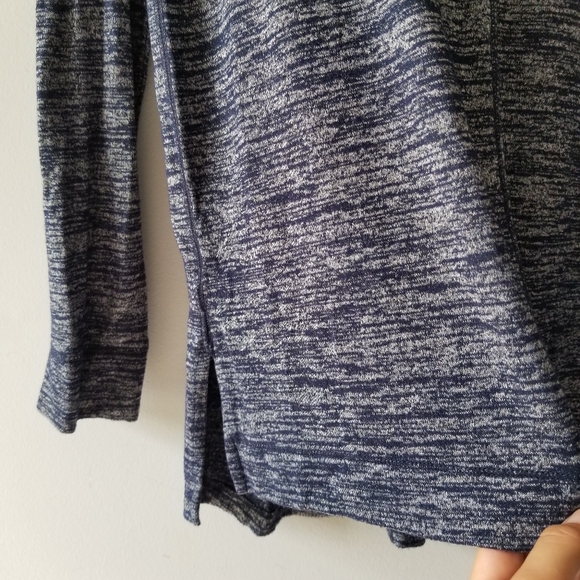 Lou & Grey Heather Purple Tunic Sweater Small - Picture 3 of 7